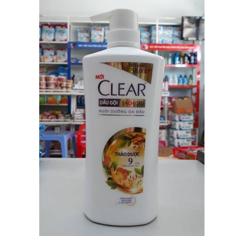 Clear dầu gội thảo dược 630g