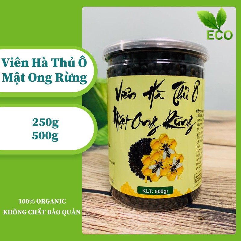 [Mới ra lò] Viên Hà Thủ Ô Mật ong rừng 100% TỰ NHIÊN 👉🏻 TÓC BẠC SỚM, KÉO DÀI TUỔI TRẺ 👈🏻 (250g, 500g)