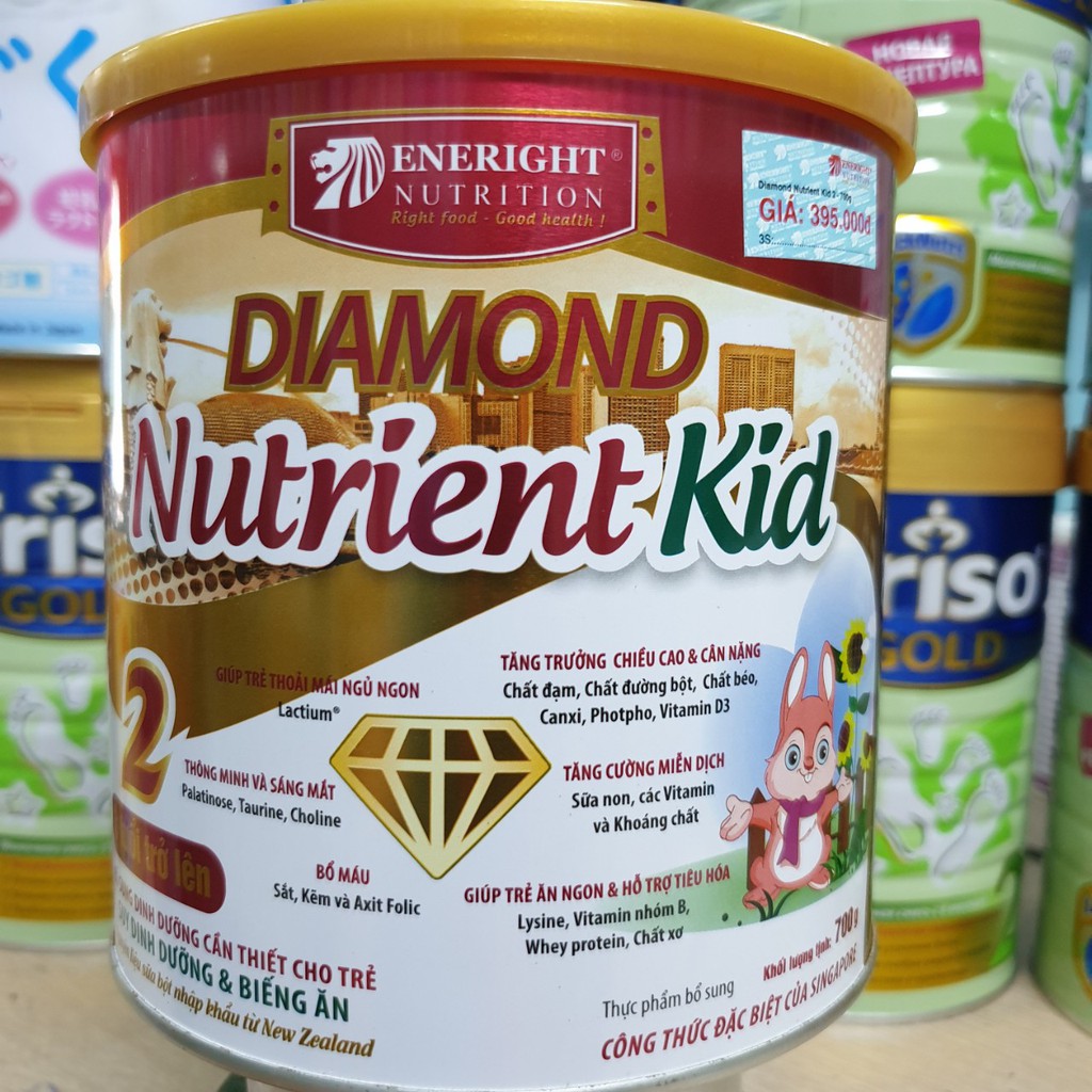 Sữa Diamond Nutrient Kid 2 700g Date 2022