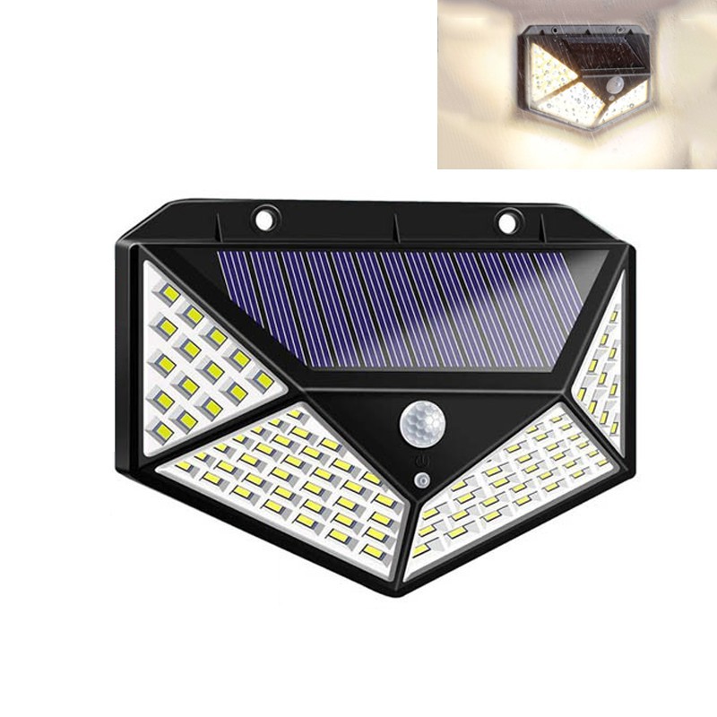Đèn Năng Lượng Mặt Trời Solar 100 Led Siêu Sáng.