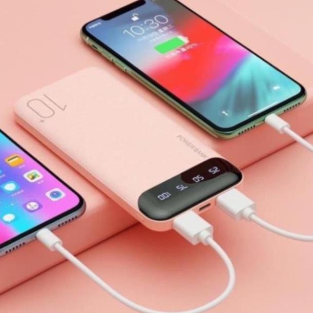 Pin Sạc dự phòng tích hợp màn hình Led Dung Lượng 10000MAH WK-16
