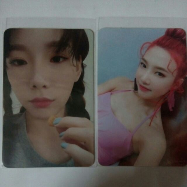 Card Taeyeon và Joy TRS