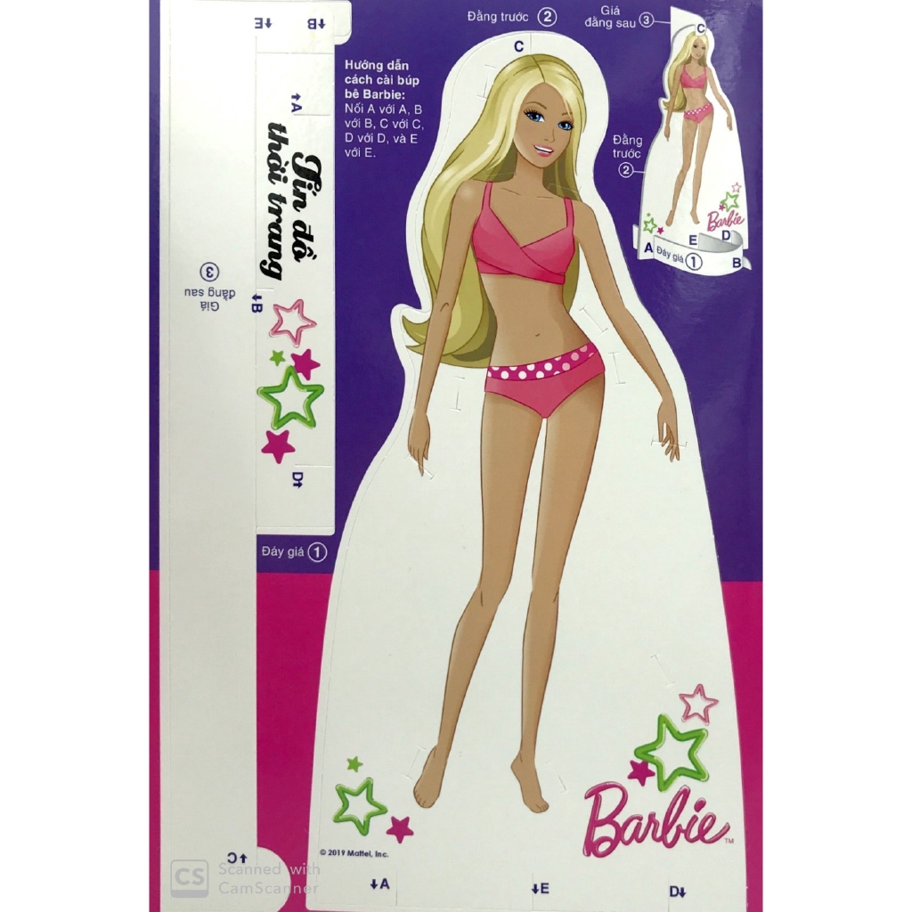 Sách - Barbie Thiết Kế Thời Trang - Tín Đồ Thời Trang