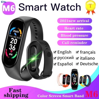 M6 Smart Watch Bluetooth Smart Watch Heart Monitor Smart watch Smartband ITO