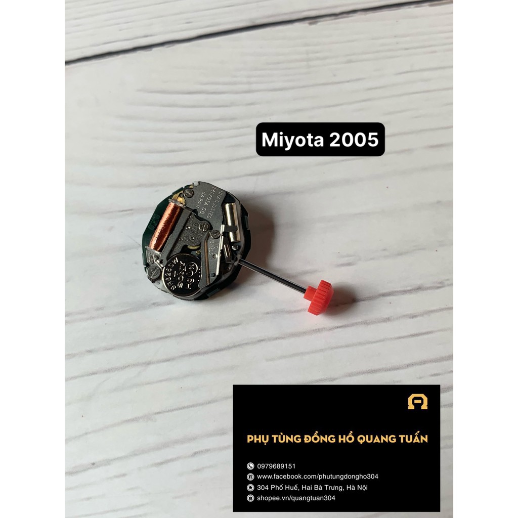Máy đồng hồ đeo tay Miyota Nhật 2105 - 2005