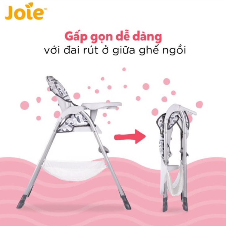 Ghế ăn dặm cho bé - JOIE MIMZY SNACKER BEARY HAPPY