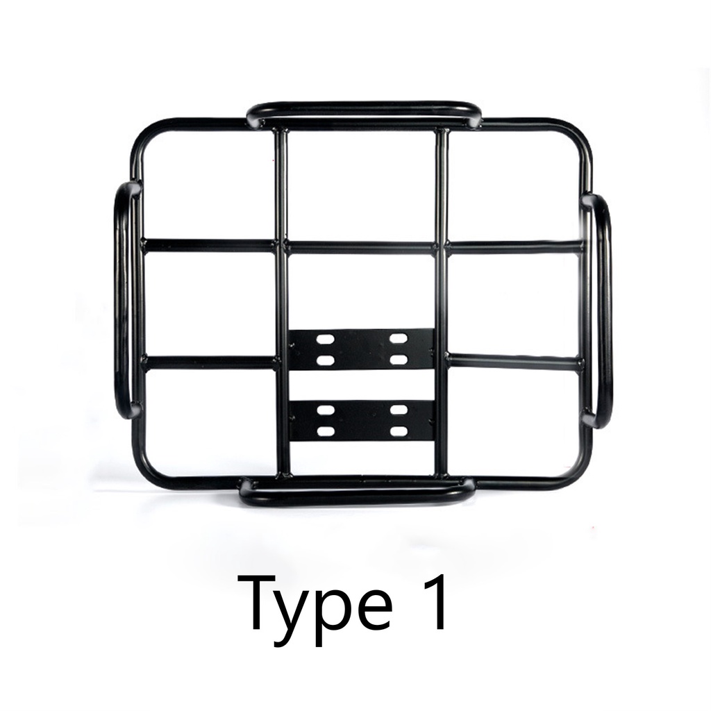 Giá chở hàng , Baga xe máy bằng ống thép không lộ đường nối chịu tải 80g gắn phía sau xe máy/ xe đạp
