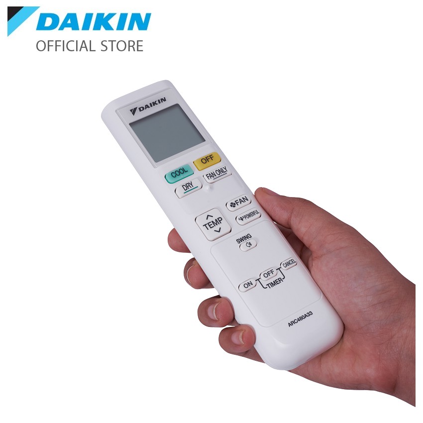 Remote ARC480A33 cho máy điều hòa Daikin ATF25/35UV1V, FTC25/35NV1V, FTF25/35UV1V