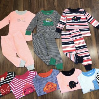 Combo 3 bộ kẻ dài tay cho bé