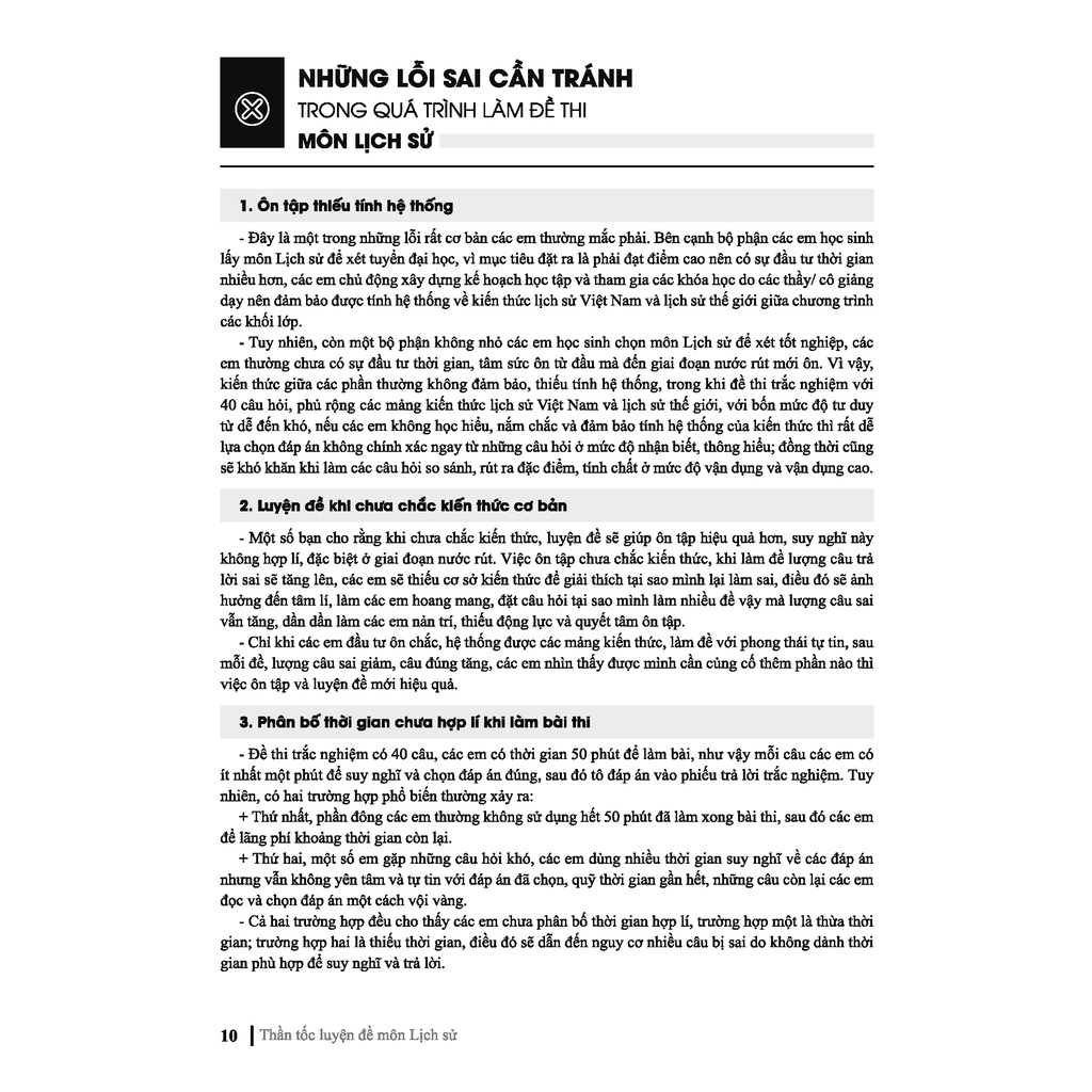 Sách - CC thần tốc luyện đề 2022 môn Lịch sử - Ôn thi tốt nghiệp THPT - Luyện thi đại học - Chính hãng CCbook