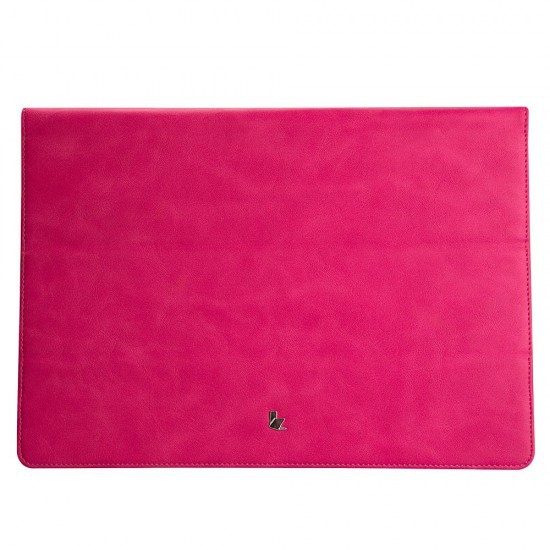 Bao da cao cấp Jisoncase cho Macbook (dạng quyển sổ) màu hồng