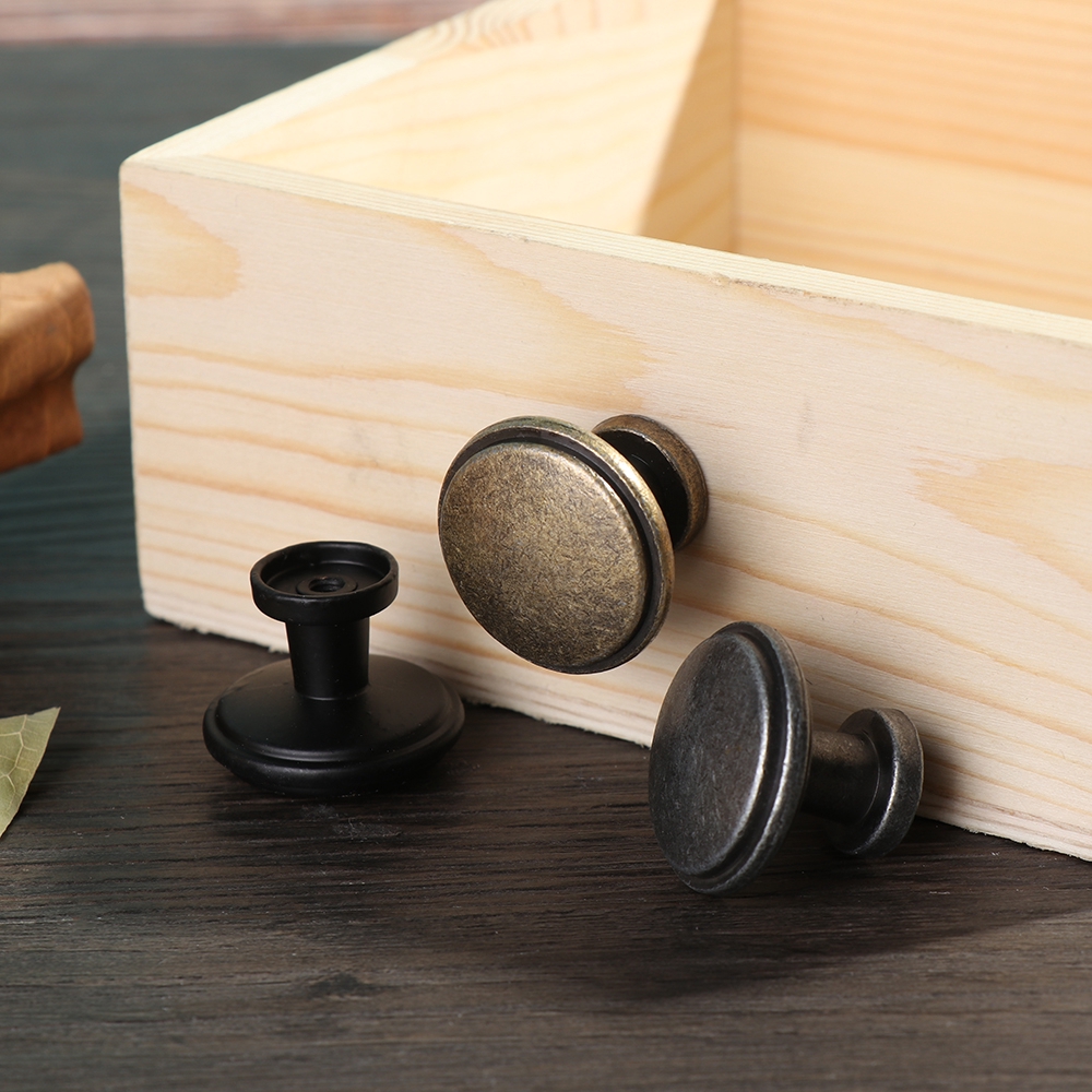 Tay nắm cửa tủ hình tròn thiết kế cổ điển bằng đồng | BigBuy360 - bigbuy360.vn