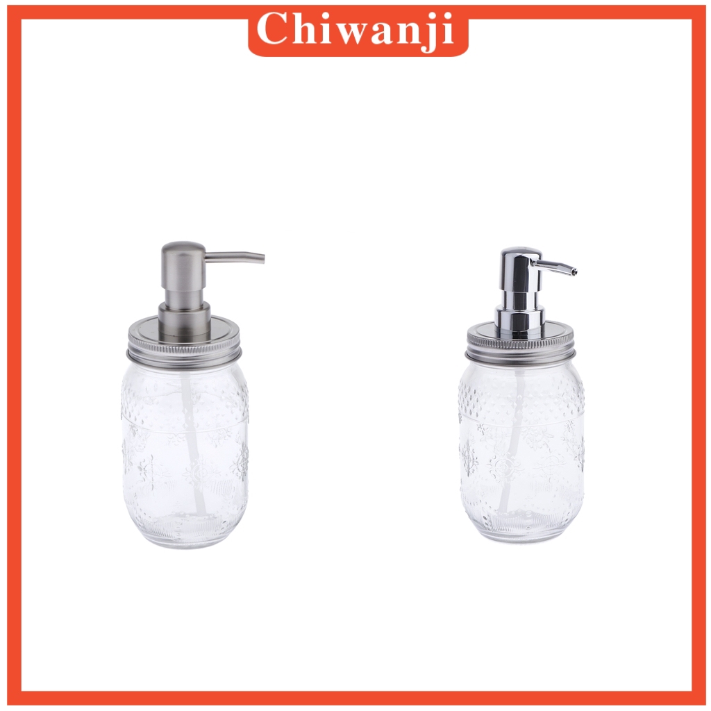 (Hàng Mới Về) Chai Thủy Tinh Đựng Dầu Gội 500ml Tiện Dụng