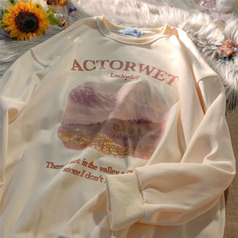 Áo khoác hoodie NRVP tay dài oversize phong cách Hàn Quốc mới 2022