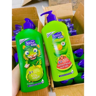 (Mẫu mới) Sữa Tắm-Gội-Xả Cho Bé Suave Kids 3 in 1 (532ml) - Ngọc Lan