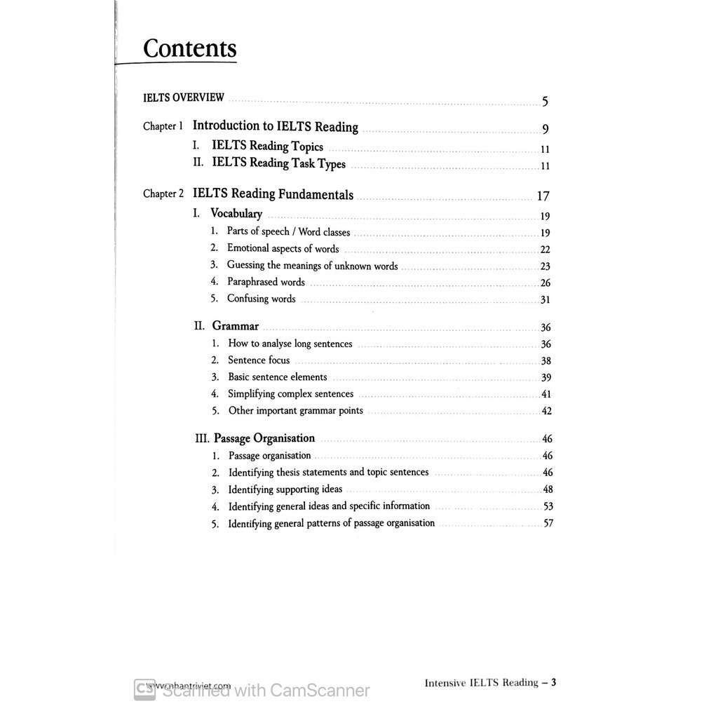 Sách Intensive Ielts Reading (2019)