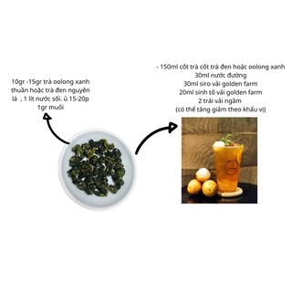 Trà oolong xanh thuần (500gr)