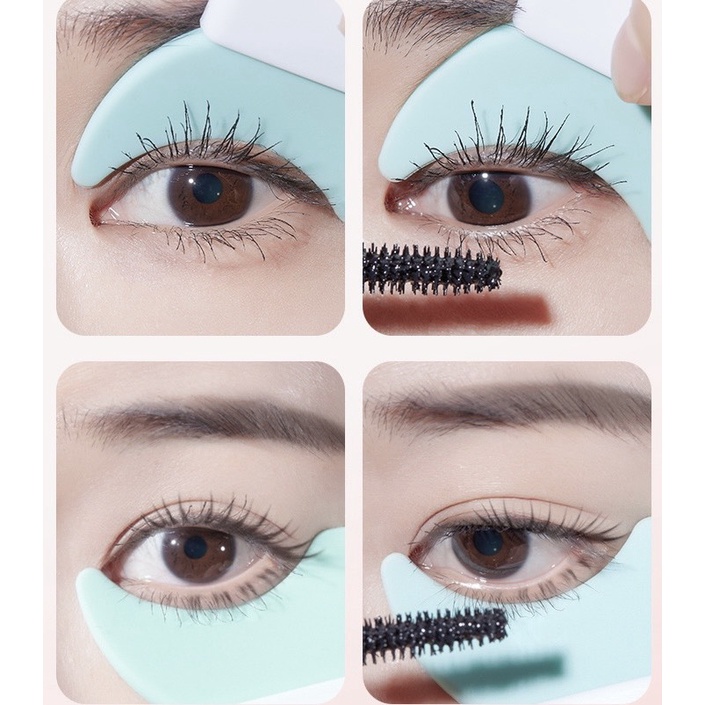 Dụng cụ makeup mắt chống lem hỗ trợ chuốt mascara kẻ eyeliner hoặc tạo bọng mắt.