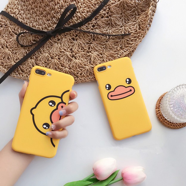 [ IPHONE ] Ốp Lưng Silicon DUCK - B010