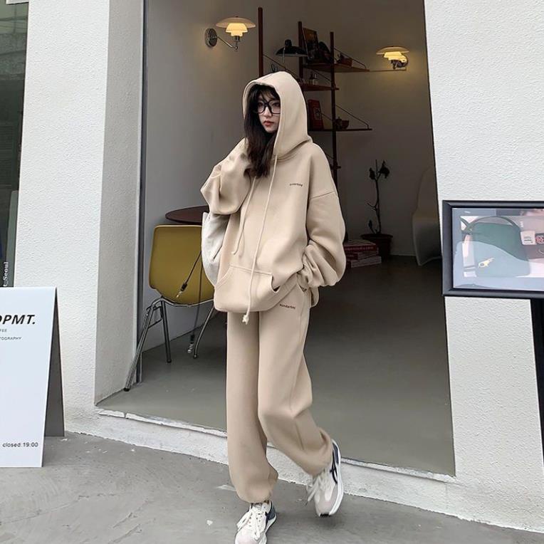 ORDER TB-   SET ÁO HOODIE + QUẦN THUN BO ỐNG HÀNG QUẢNG CHÂU