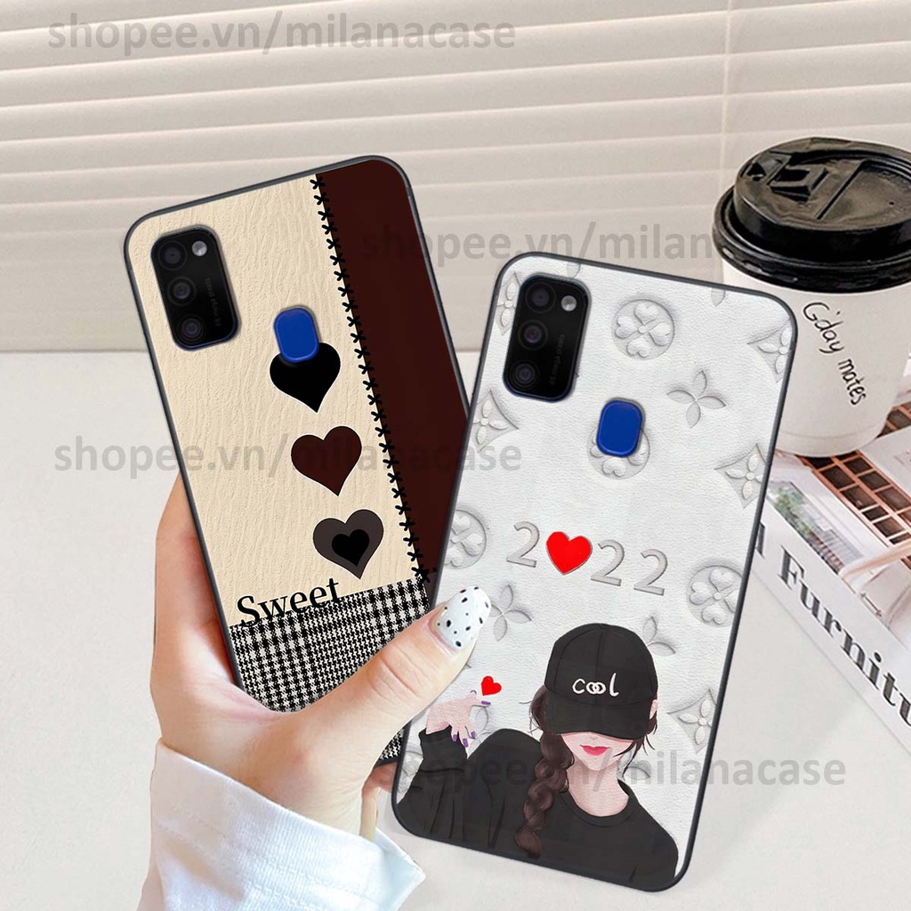 Ốp Samsung M21 / M30s hình trái tim be love tình yêu siêu đẹp, cá tính, thời trang