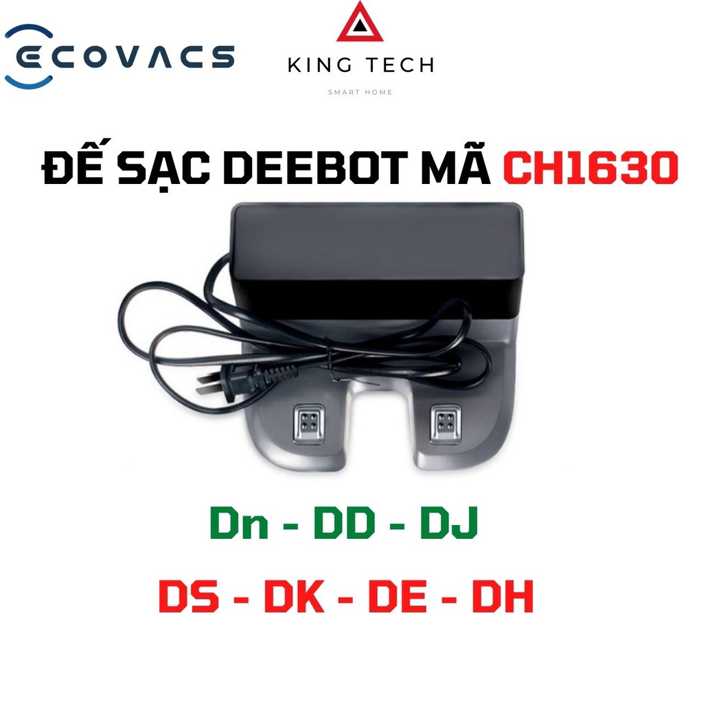 Đế sạc Robot hút bụi Ecovacs Deebot DE33/DE35/DT85/DT83,, DT85G/DM81A/DM85G/DM86/DM81/DR92/DR95/DT87G/DN650/DW700
