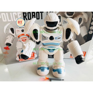 ĐỒ CHƠI ROBOT CHẠY PIN NHẠC ĐÈN PHUN VIÊN HÍT NO:828
