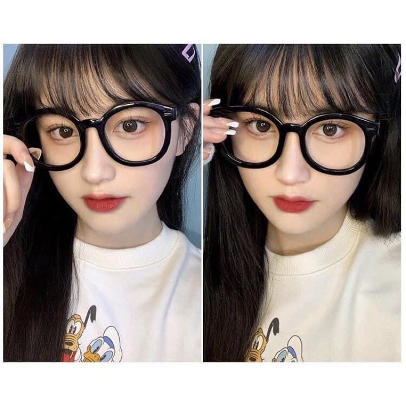 Kính Ngố Thời Trang Gọng To Hot Trend Giá Rẻ