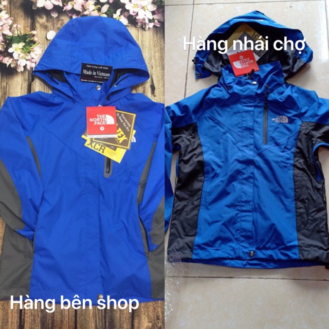 Áo gió 2 lớp Chống nước TNF (Bao check hàng)