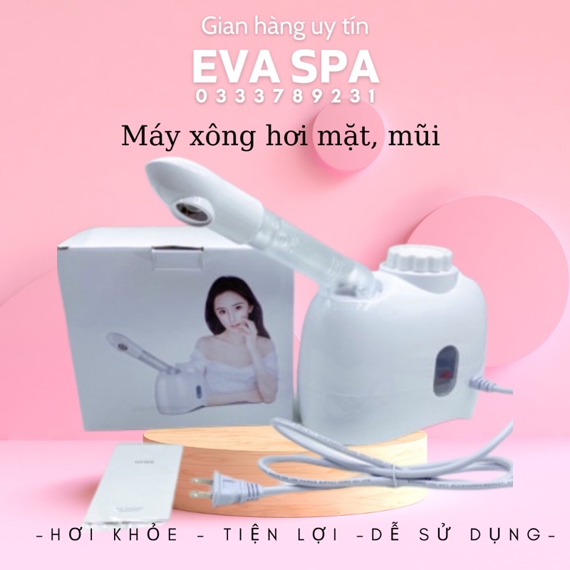 MÁY XÔNG HƠI MẶT, XÔNG MŨI HỌNG XOAY 360 Độ Mini KD33C