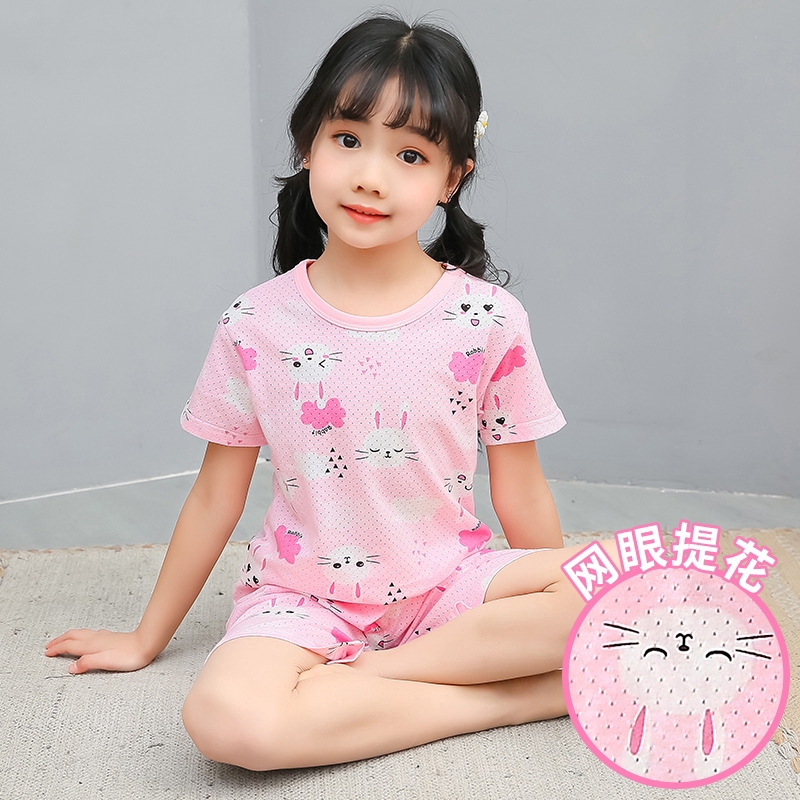 Bộ Đồ Ngủ Cotton Tay Dài Thời Trang Mùa Hè Cho Bé Trai Gái 1 Tuổi