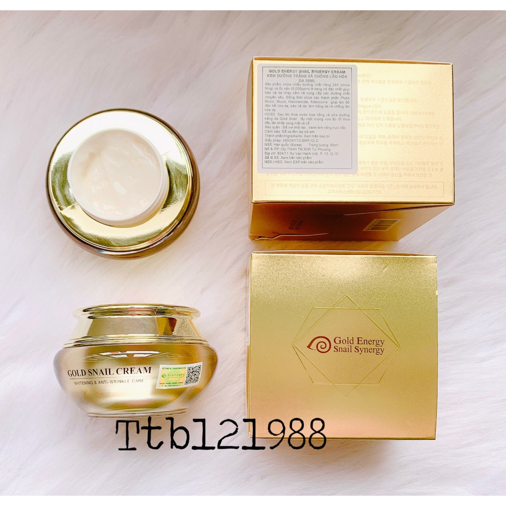 Kem Mặt Gold Snail Cream