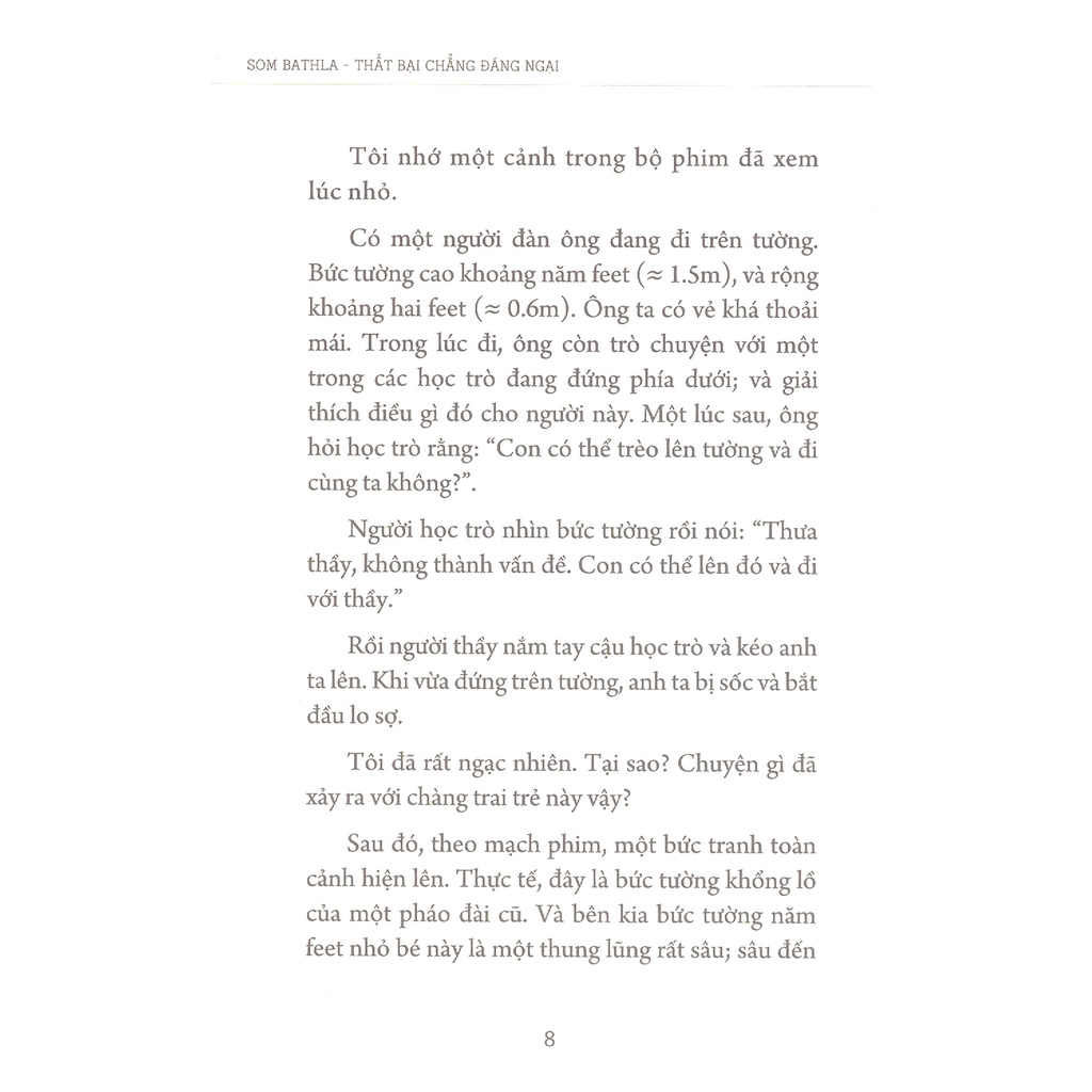 Sách - Thất Bại Chẳng Gì Đáng Ngại (Som Bathla - Văn Lang)