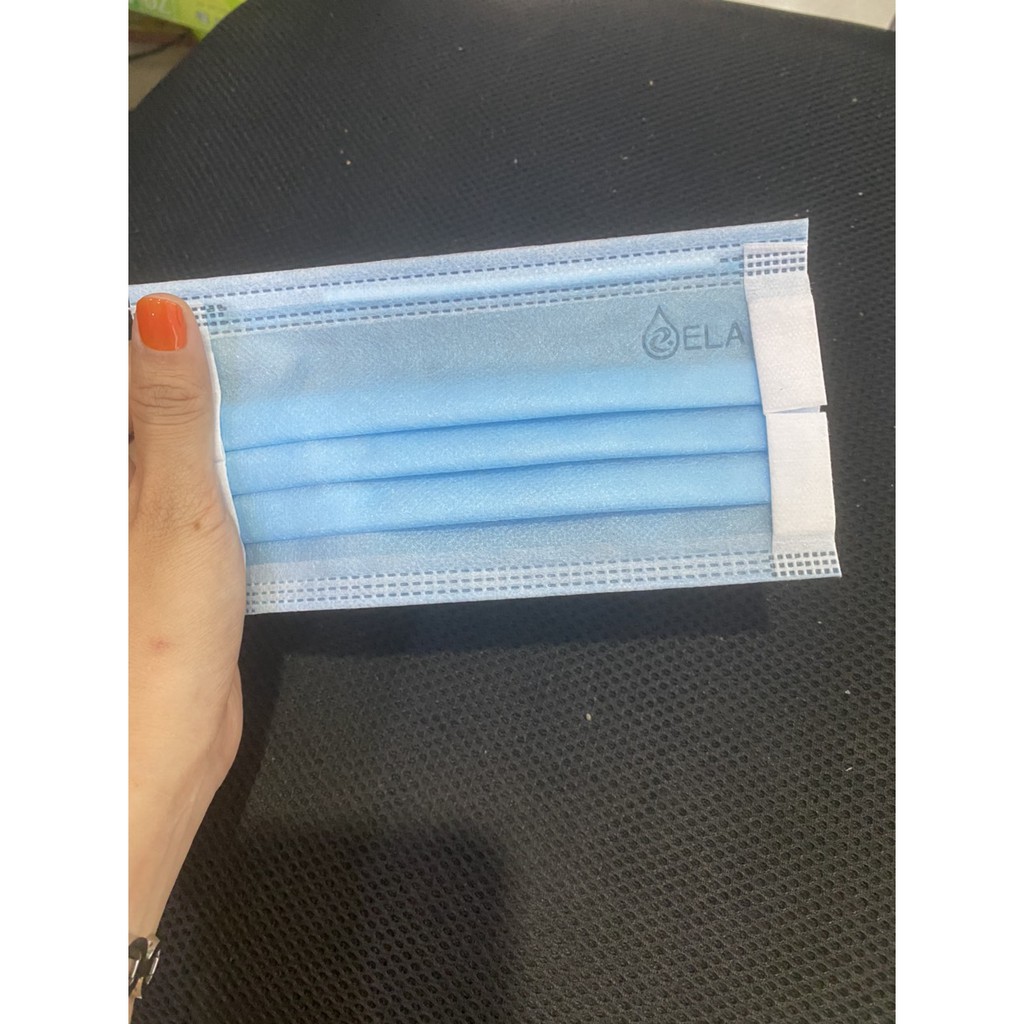 KHÔNG ĐAU TAI- khẩu trang yte 4 lớp 50c thế hệ mới- QUAI VUÔNG (đủ màu)