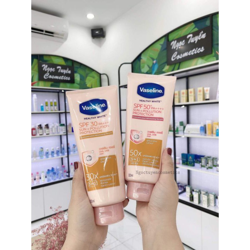 SERUM DƯỠNG THỂ VASELINE 30X & 50X THAILAND