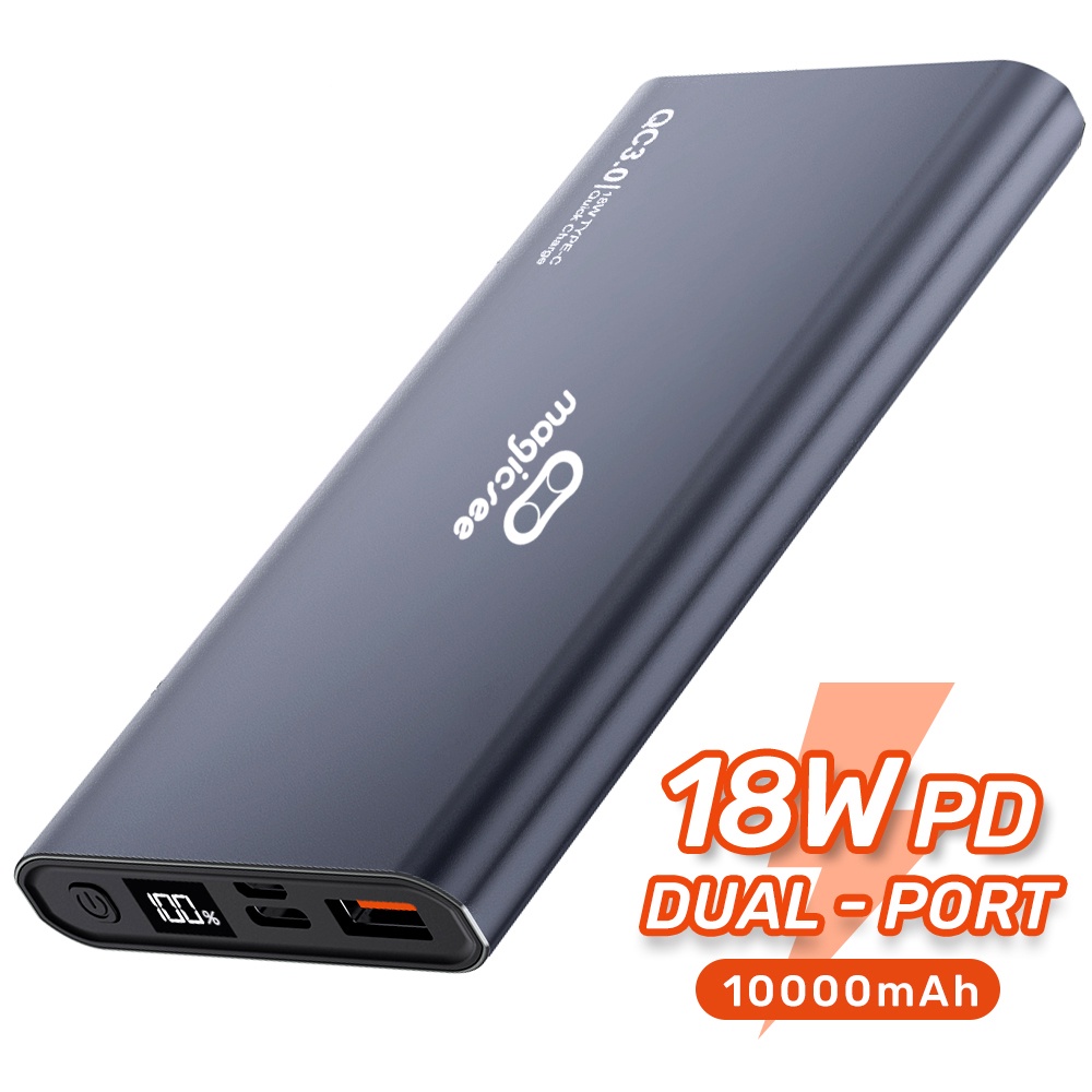 [Mã SKAMSALE03 giảm 10% đơn 200k] Pin sạc dự phòng Magicsee E1000S 10000mAh 18W - Đèn Led - Sạc Type-C