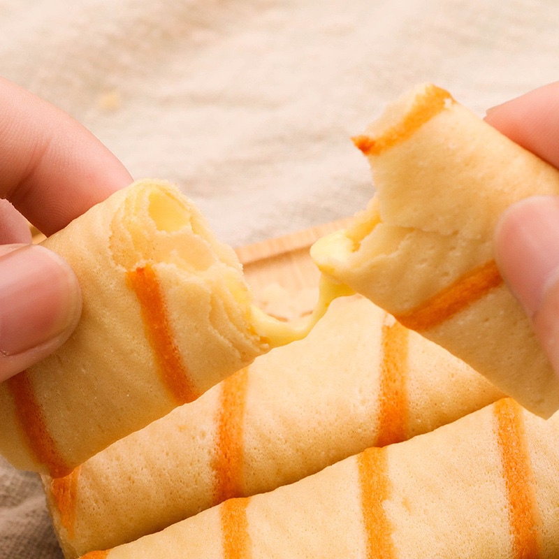 Bánh cuộn trứng muối gói 20g - đồ ăn vặt ngon ngon