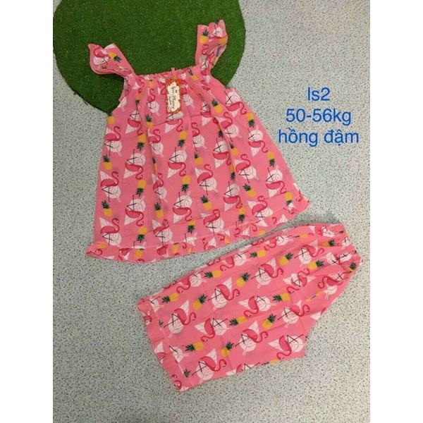 bộ lanh lửng size 2 từ 50-56kg - đồ bộ nữ mặc nhà giá rẻ tại tphcm