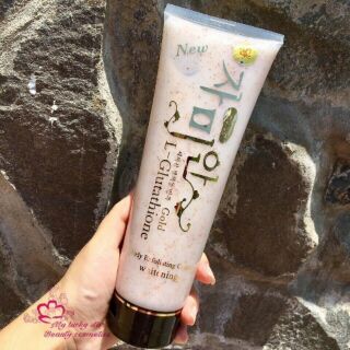 Gel tẩy kỳ tế bào chết trắng da L-Glutathione của Hàn Quốc