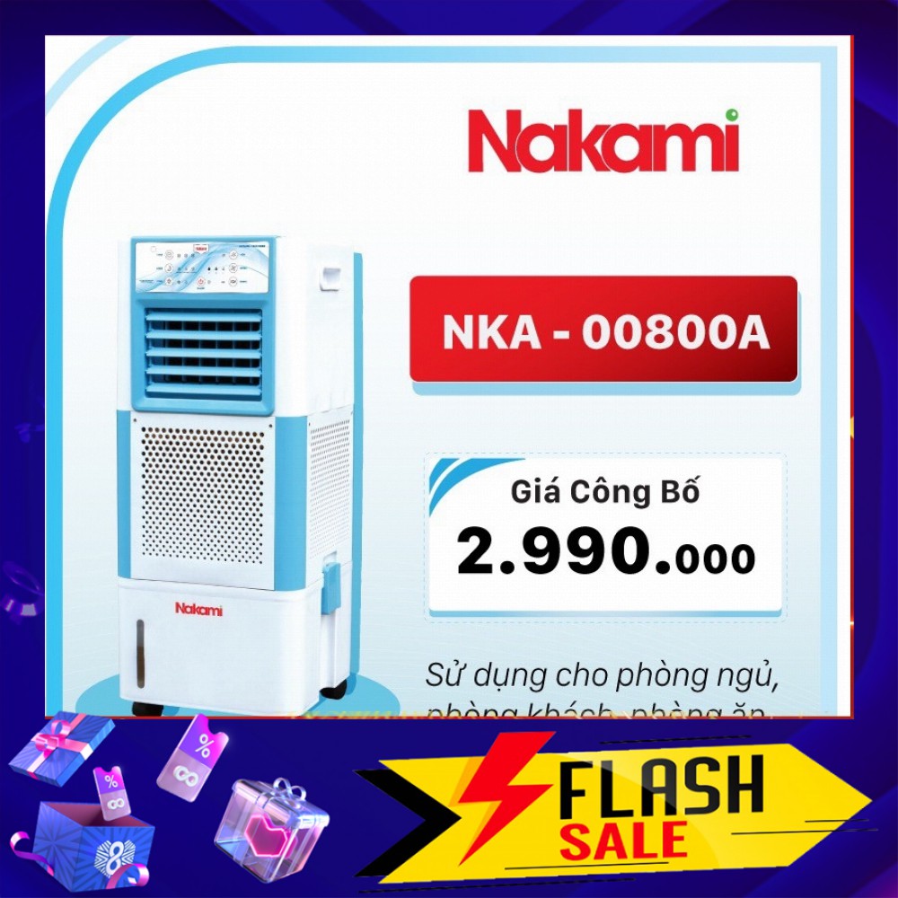 Quạt hơi nước, điều hòa làm mát không khí NAKAMI NKA-00800A