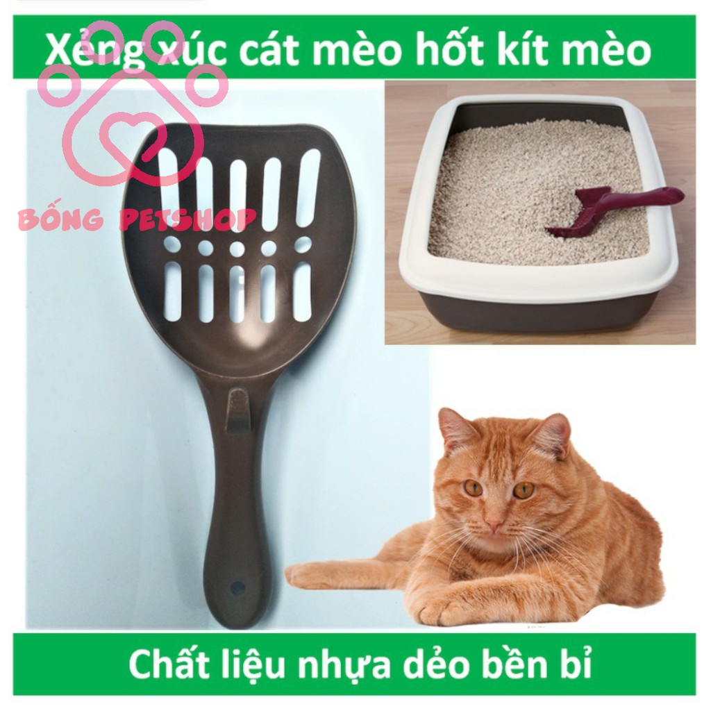 Xẻng hót phân mèo - Xẻng nhựa nhỏ