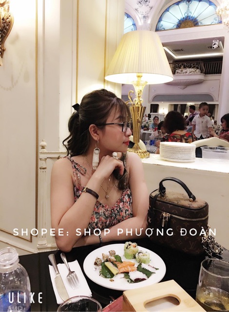 Túi Trống Cặp Lồng Size 20 Tặng khăn Lụa Kèm Hộp Có Quai Xách (Ảnh Thật) | BigBuy360 - bigbuy360.vn