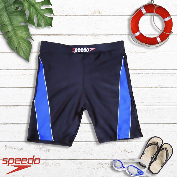 Quần bơi nam, Đồ bơi đi biển SPEEDO form dài lưng bảng, vải thun co dãn 4 chiều thoải mái