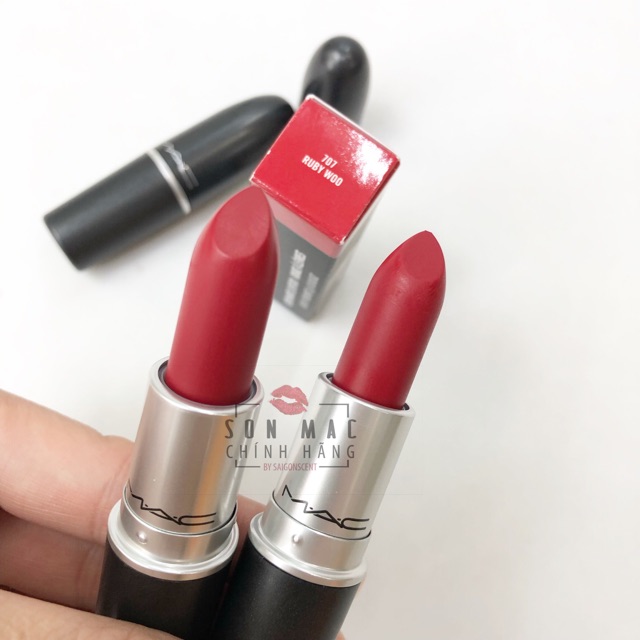 Son MAC Ruby Woo - Retro Matte | BigBuy360 - bigbuy360.vn