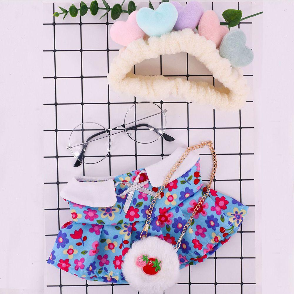 RAINBOW Vịt Nhồi Bông Handmade Xinh Xắn Dành Cho Búp Bê