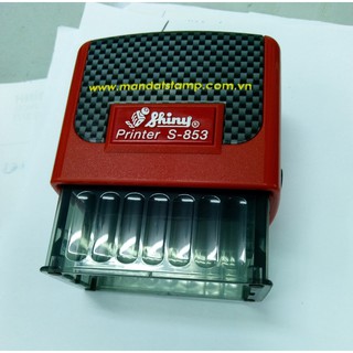 Dấu shiny s-843/s-853 khắc tên, địa chỉ công ty, ký hiệu, logo,...