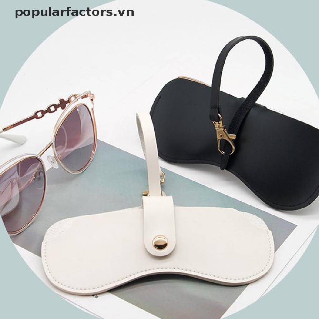 Vỏ Da PU Siêu Mỏng Đựng Mắt Kính Tiện Dụng