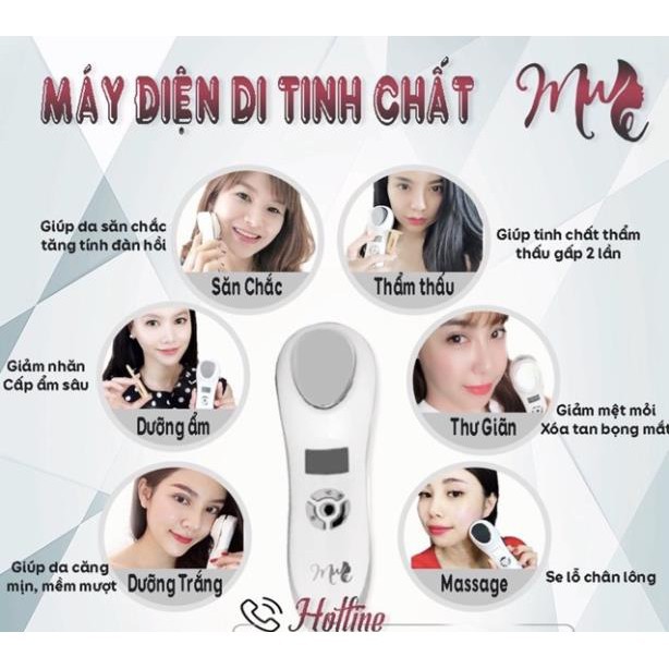 [Máy Đẩy Tinh Chất] Máy Điện Di Tinh Chất Nóng Lạnh cầm tay Muse (Hàn Quốc), máy đẩy dưỡng chất chăm sóc da mặt