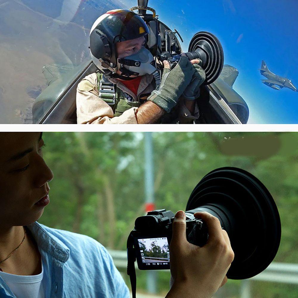 BTLIMER Nắp Đậy Ống Kính Máy Ảnh Chống Chói Chuyên Dụng Ốp