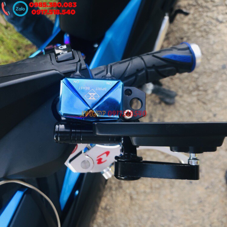 CÔNG TẮC CNC SPIRIT BEAST CHỐNG NƯỚC MÀU TITAN CỰC ĐẸP CHÍNH HÃNG